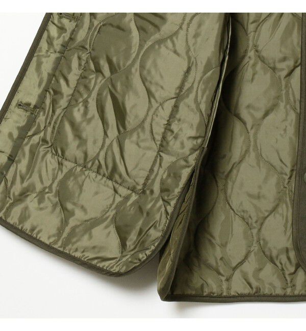 Ray BEAMS 「キルティング ノーカラー ブルゾン」|ブルゾン・スタジャン|