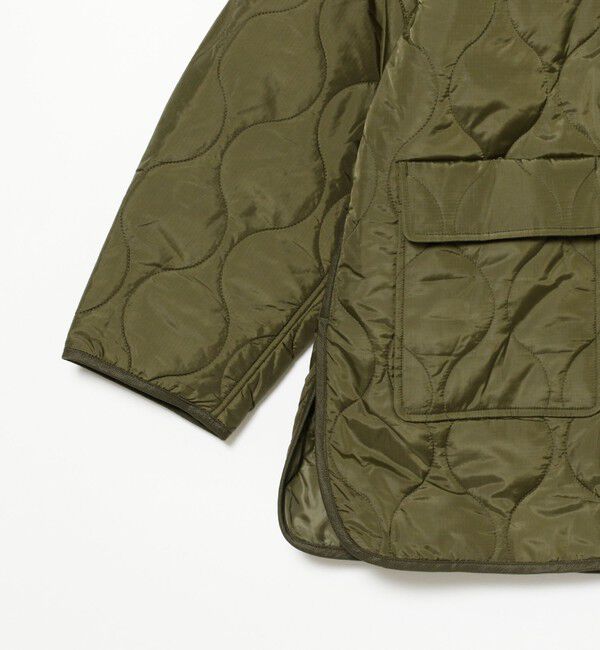 Ray BEAMS 「キルティング ノーカラー ブルゾン」|ブルゾン・スタジャン|