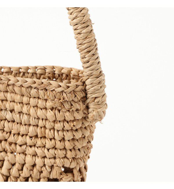 Demi-Luxe BEAMS 「MIORA / 編み柄 バケツバッグ」|トートバッグ|
