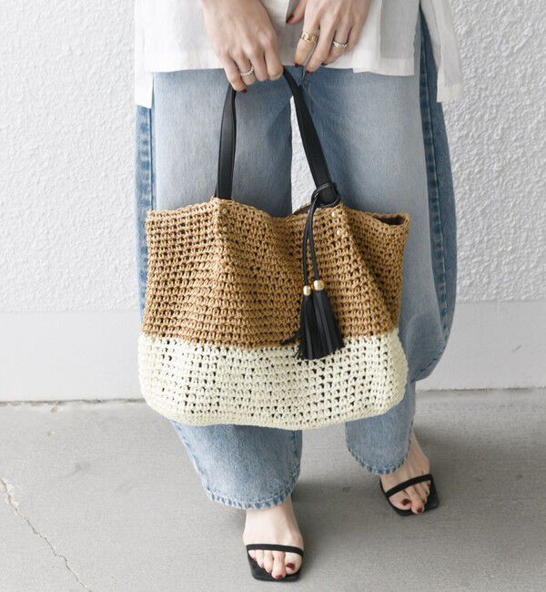 SHIPS any「《一部追加予約》【WEB限定】SHIPS any: コマアミ トート」|トートバッグ|