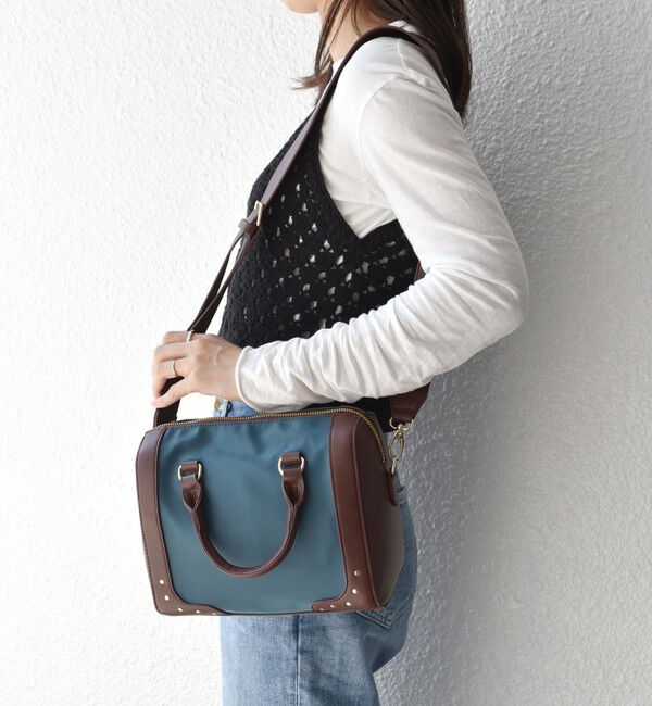 SHIPS for women「* スタッズ ボストン バッグ◇」|ボストンバッグ|