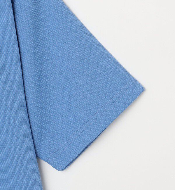 SHIPS any「【WEB限定】SHIPS any: キーネック ジャカード フェイクレイヤード Tシャツ◇」|Tシャツ・カットソー|