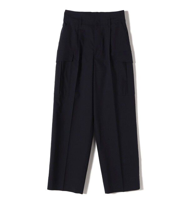 SHIPS for women「〈洗濯機可能〉ポリエステル 麻 カーゴ パンツ」|その他|