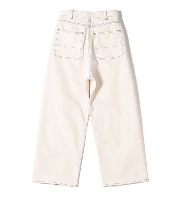 SHIPS for women「SHIPS Primary Navy Label:11oz WHITE SELVAGE DENIM」|デニム|