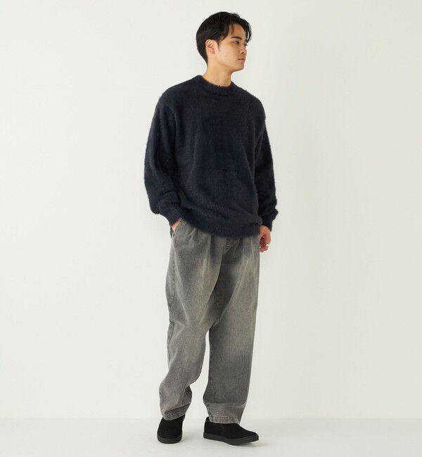 SHIPS Colors 「SHIPS Colors:〈手洗い可能〉シャギー クルーネック ニット」|ニット・セーター|