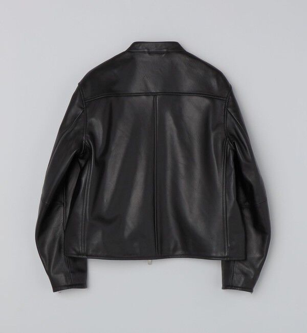 SHIPS「SHIPS: ラムレザー シングル ライダース ジャケット 25FW」|その他|