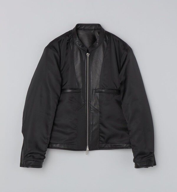 SHIPS「SHIPS: ラムレザー シングル ライダース ジャケット 25FW」|その他|