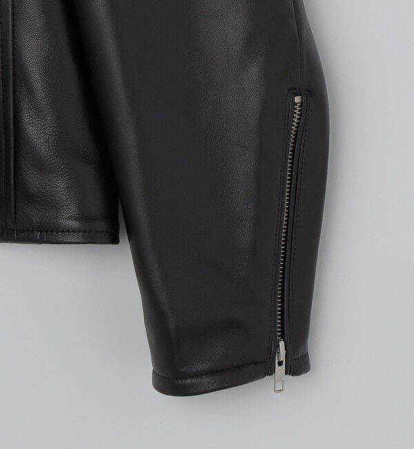 SHIPS「SHIPS: ラムレザー シングル ライダース ジャケット 25FW」|その他|