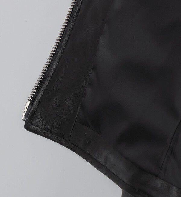 SHIPS「SHIPS: ラムレザー シングル ライダース ジャケット 25FW」|その他|