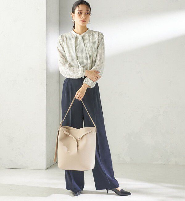 SHIPS for women「【WEB限定】ハトメ ベルト ワンショルダー バッグ M」|トートバッグ|