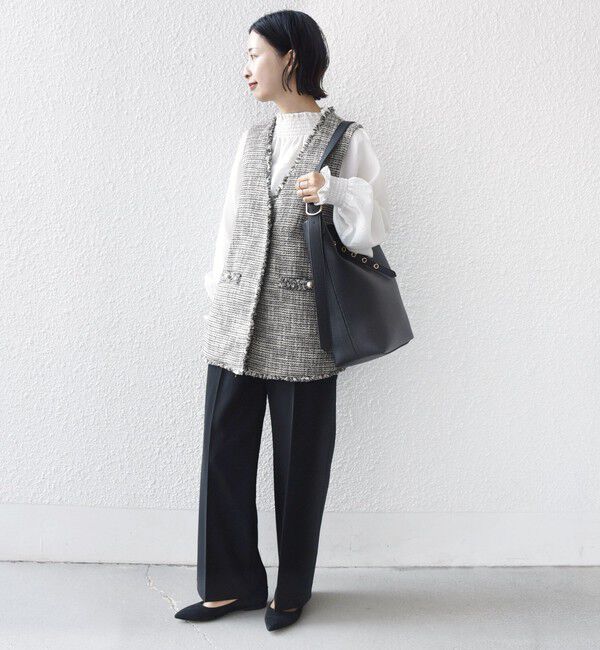 SHIPS for women「【WEB限定】ハトメ ベルト ワンショルダー バッグ M」|トートバッグ|