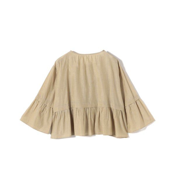 SHIPS Colors 「SHIPS Colors:〈手洗い可能〉コットン キュプラ ティアード 羽織り シャツ」|シャツ・ブラウス|