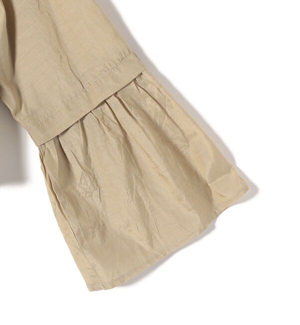 SHIPS Colors 「SHIPS Colors:〈手洗い可能〉コットン キュプラ ティアード 羽織り シャツ」|シャツ・ブラウス|