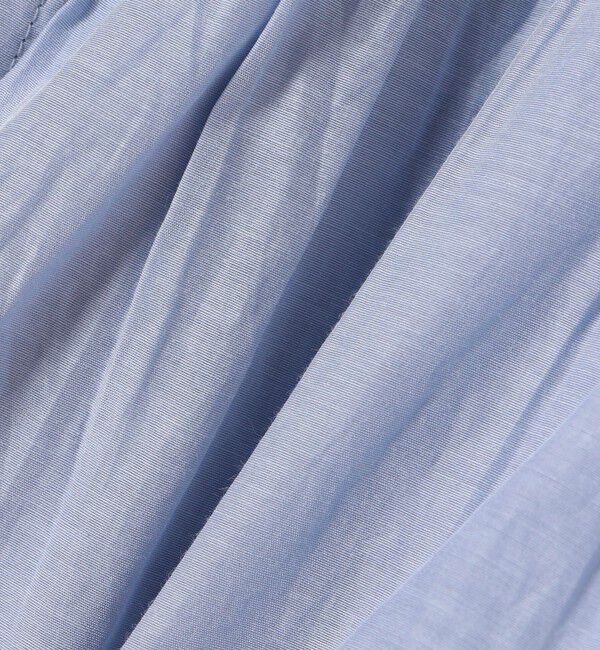 SHIPS Colors 「SHIPS Colors:〈手洗い可能〉コットン キュプラ ティアード 羽織り シャツ」|シャツ・ブラウス|