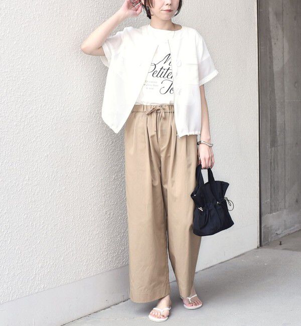 SHIPS Colors 「《予約》SHIPS Colors:〈手洗い可能〉メッシュ 5分袖 ジップ ハオリ◆」|ブルゾン・スタジャン|