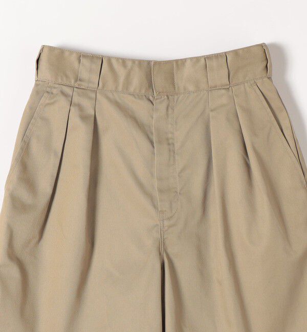 SHIPS any「DICKIES:〈洗濯機可能〉ツイル ツータック ショート パンツ」|その他|
