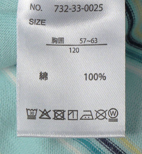 SHIPS any「FRUIT OF THE LOOM:〈洗濯機可能〉マルチ ボーダー Tシャツ<KIDS>」|Tシャツ・カットソー|