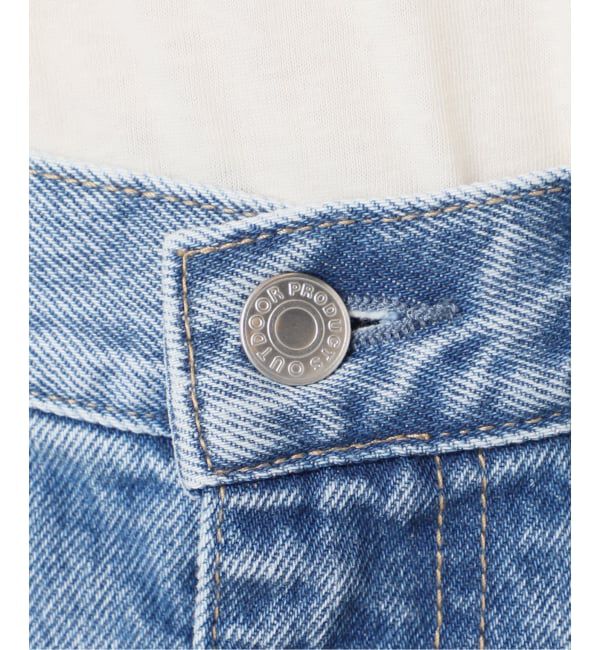 OUTDOOR PRODUCTS Usual Things「追加3 ULTデニムスリットリーンスカート」|スカート|