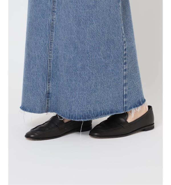 OUTDOOR PRODUCTS Usual Things「追加3 ULTデニムスリットリーンスカート」|スカート|