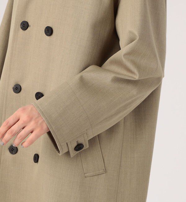 GALERIE VIE「ウールギャバジンスタンドカラー トレンチコート」|ダッフルコート|