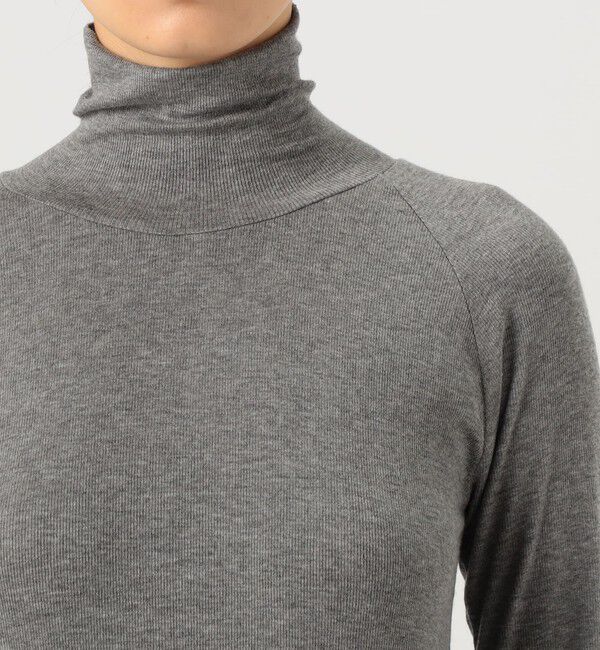 GALERIE VIE「レーヨンカシミヤジャージー ハイネックプルオーバー」|Tシャツ・カットソー|