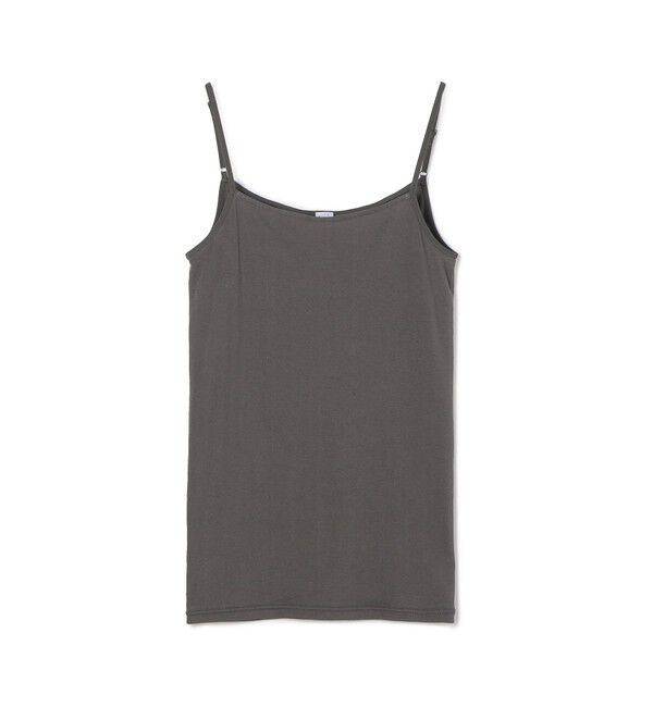 TOMORROWLAND HOME「コットンフライス キャミソール」|キャミソール|17 チャコールグレー