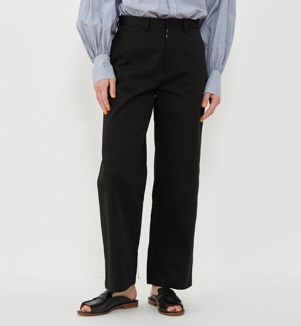 GALERIE VIE「ドライコットンチノ ストレートパンツ」|チノ|