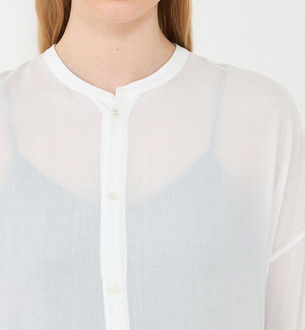 GALERIE VIE「ウォッシャブルレーヨン シャツワンピース」|ワンピース|