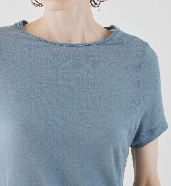 TOMORROWLAND GOODS「【一部別注】 V::ROOM ハーフスリーブカットソー」|Tシャツ・カットソー|