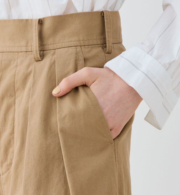 GALERIE VIE「ノンマーセライズドコットン アーミースラックス」|その他|