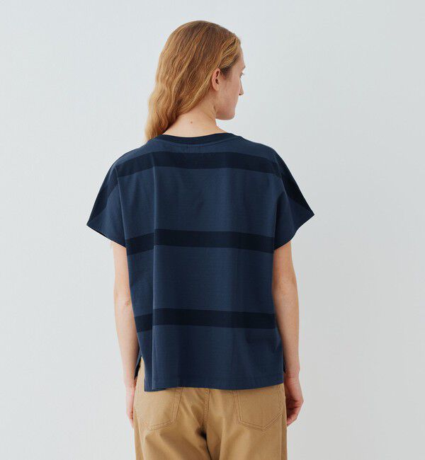 GALERIE VIE「ファインコットン ワイドクルーネックプルオーバー」|Tシャツ・カットソー|