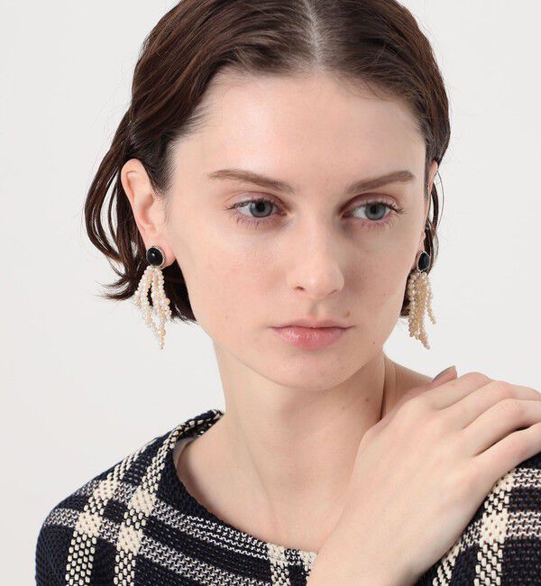 TOMORROWLAND GOODS「IRIS 47 タランテラ パール イヤリング」|イヤリング|