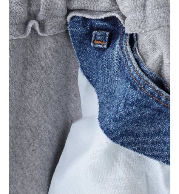 JOINT WORKS「DISCOVERED / ディスカバード Sweat x Denim Pants」|デニム|