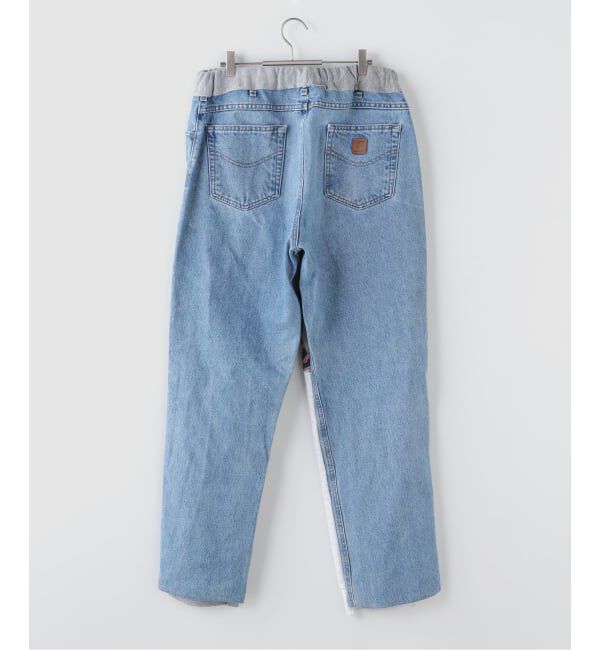 JOINT WORKS「DISCOVERED / ディスカバード Sweat x Denim Pants」|デニム|
