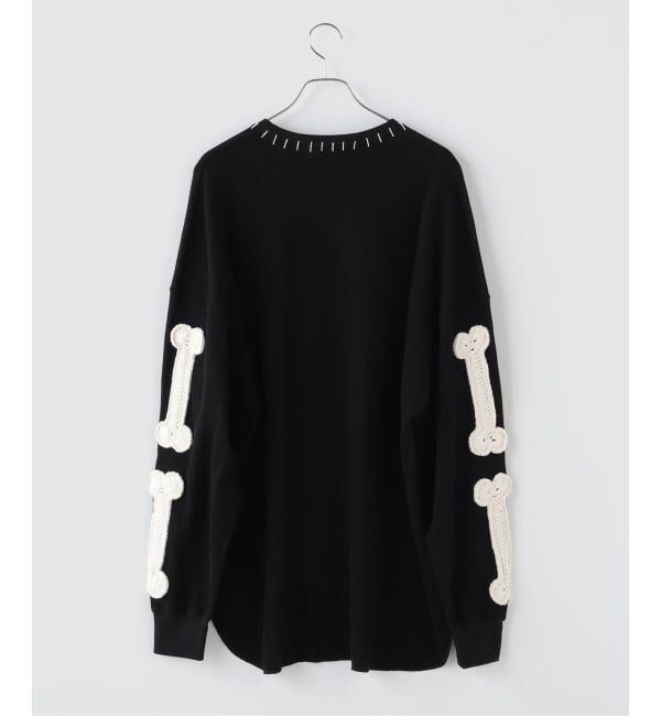 JOINT WORKS「DISCOVERED / ディスカバード BONE CROCHET WAFFLE CUTSEWN」|Tシャツ・カットソー|