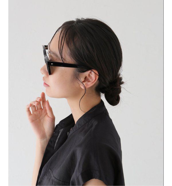 IENA「EPOKHE/エポキ DYLAN(ZERO) 0622-BLKGLGRNZ」|メガネ|