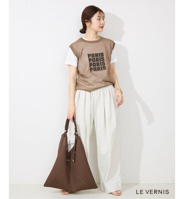 SLOBE IENA「《WEB限定/追加》LE VERNIS パラコードハンドルメッシュバック 235-211505」|ショルダー・メッセンジャー|