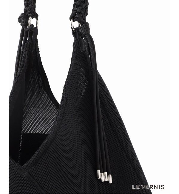 SLOBE IENA「《WEB限定/追加》LE VERNIS パラコードハンドルメッシュバック 235-211505」|ショルダー・メッセンジャー|
