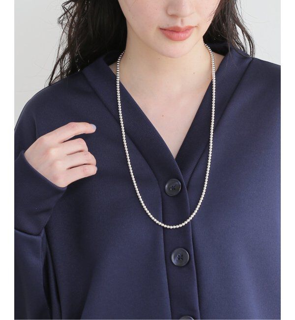 SLOBE IENA「《追加3》SLOBE メタルビーズネックレス」|ネックレス|