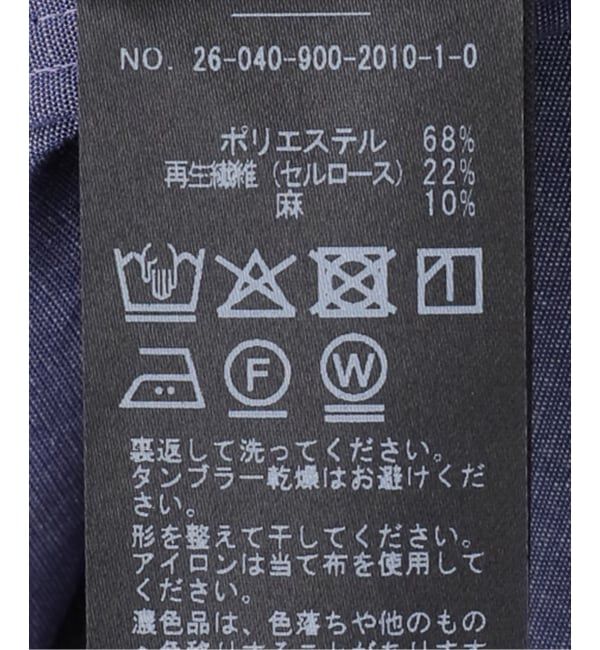 IENA「2WAY シャンブレー ワークワンピース」|ワンピース|