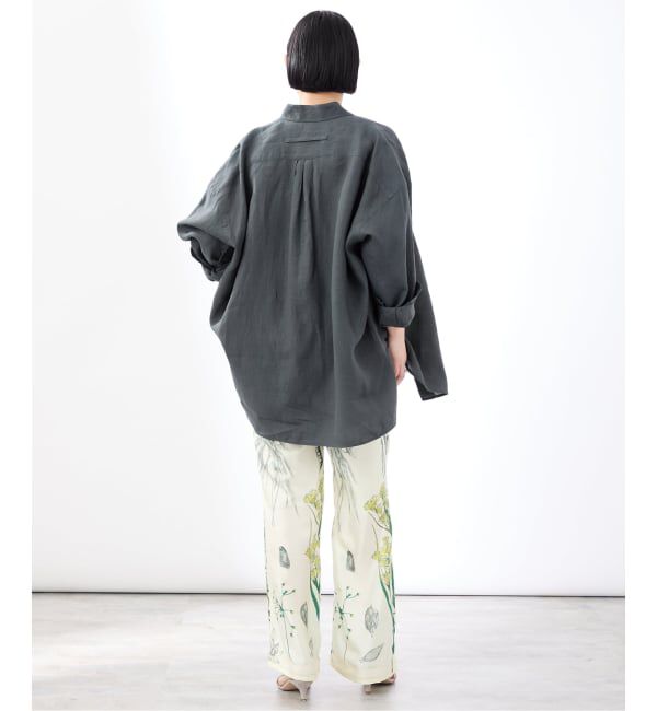 VERMEIL par iena「《予約》TICCA ティッカ 別注リネンスクエアビッグシャツ TBFS-543」|シャツ・ブラウス|