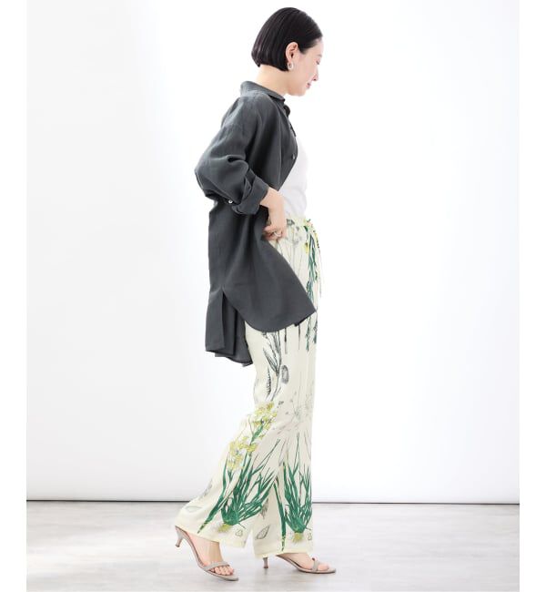 VERMEIL par iena「《予約》TICCA ティッカ 別注リネンスクエアビッグシャツ TBFS-543」|シャツ・ブラウス|