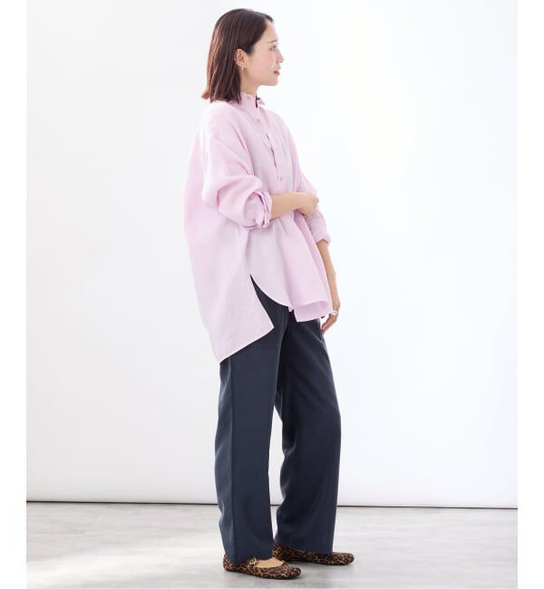 VERMEIL par iena「《予約》TICCA ティッカ 別注リネンスクエアビッグシャツ TBFS-543」|シャツ・ブラウス|