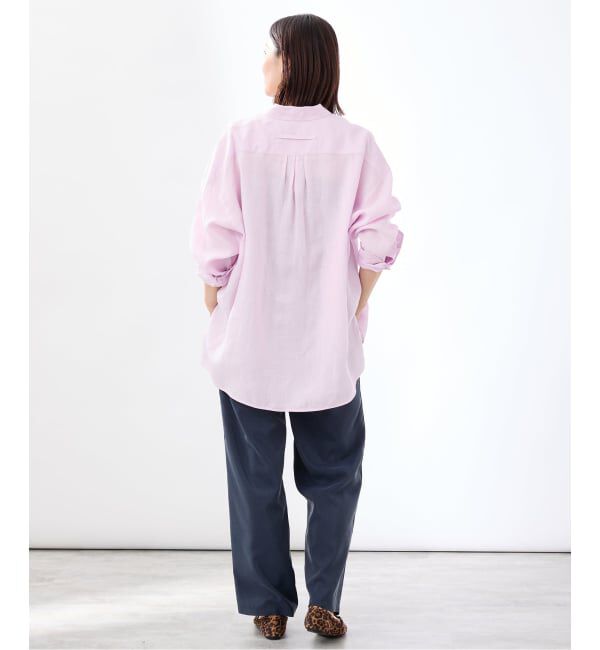 VERMEIL par iena「《予約》TICCA ティッカ 別注リネンスクエアビッグシャツ TBFS-543」|シャツ・ブラウス|