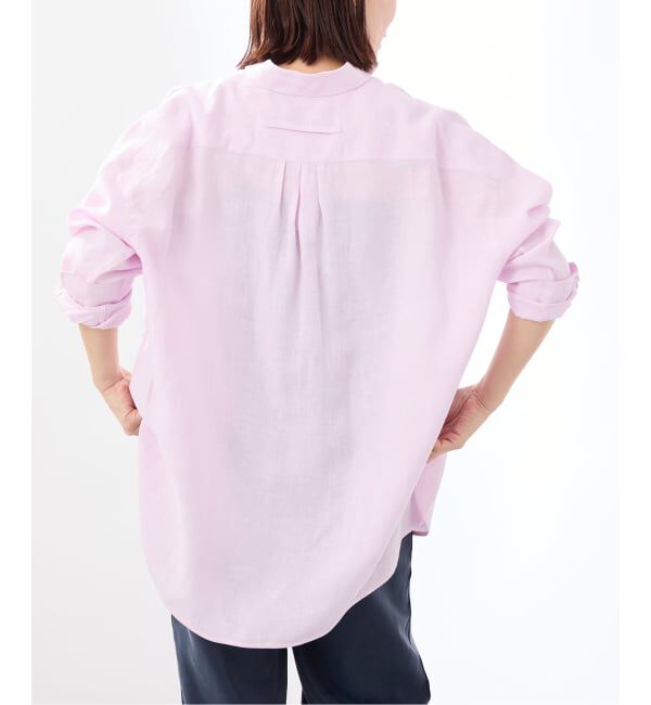 VERMEIL par iena「《予約》TICCA ティッカ 別注リネンスクエアビッグシャツ TBFS-543」|シャツ・ブラウス|