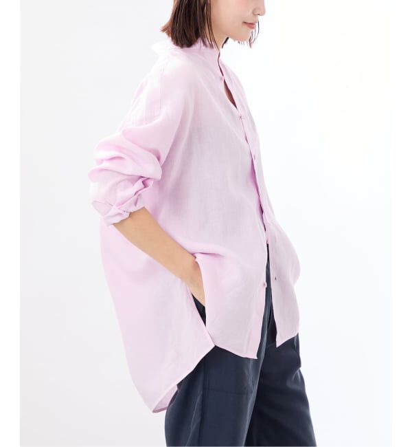 VERMEIL par iena「《予約》TICCA ティッカ 別注リネンスクエアビッグシャツ TBFS-543」|シャツ・ブラウス|