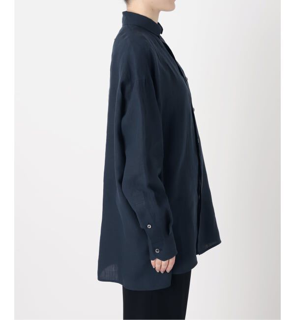 VERMEIL par iena「《予約》TICCA ティッカ 別注リネンスクエアビッグシャツ TBFS-543」|シャツ・ブラウス|