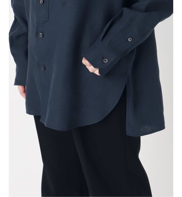 VERMEIL par iena「《予約》TICCA ティッカ 別注リネンスクエアビッグシャツ TBFS-543」|シャツ・ブラウス|