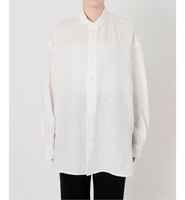 VERMEIL par iena「《予約》TICCA ティッカ 別注リネンスクエアビッグシャツ TBFS-543」|シャツ・ブラウス|