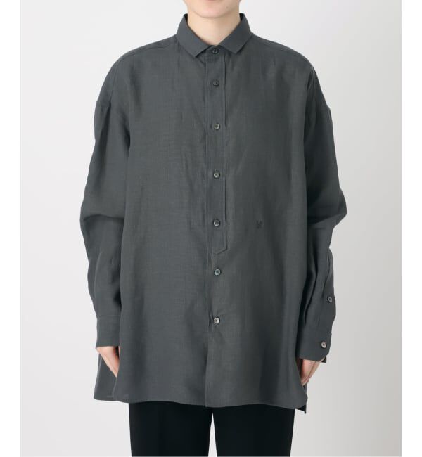 VERMEIL par iena「《予約》TICCA ティッカ 別注リネンスクエアビッグシャツ TBFS-543」|シャツ・ブラウス|